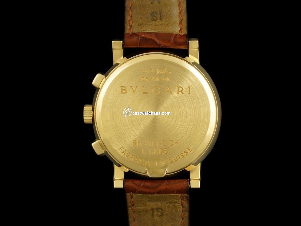 IMG_9081 Bulgari Mens watch Unisex Automatic Yellow gold 8057SH Replica 6