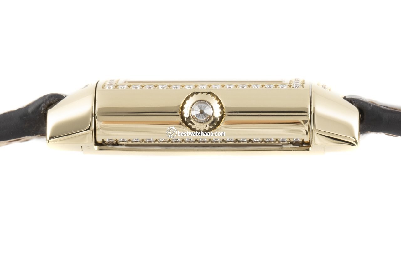 IMG_9081 Jaeger-LeCoultre Reverso Duetto Womens watch Manual winding Yellow gold 266.1.11 Replica 6