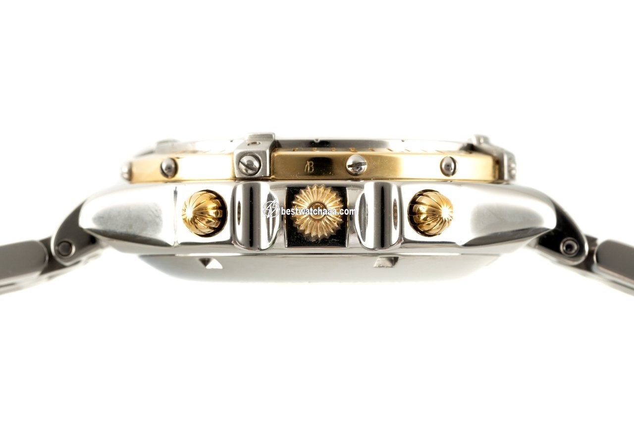 IMG_9081 Breitling Chronomat Mens watch Unisex Automatic Gold Steel B13048 Replica 6