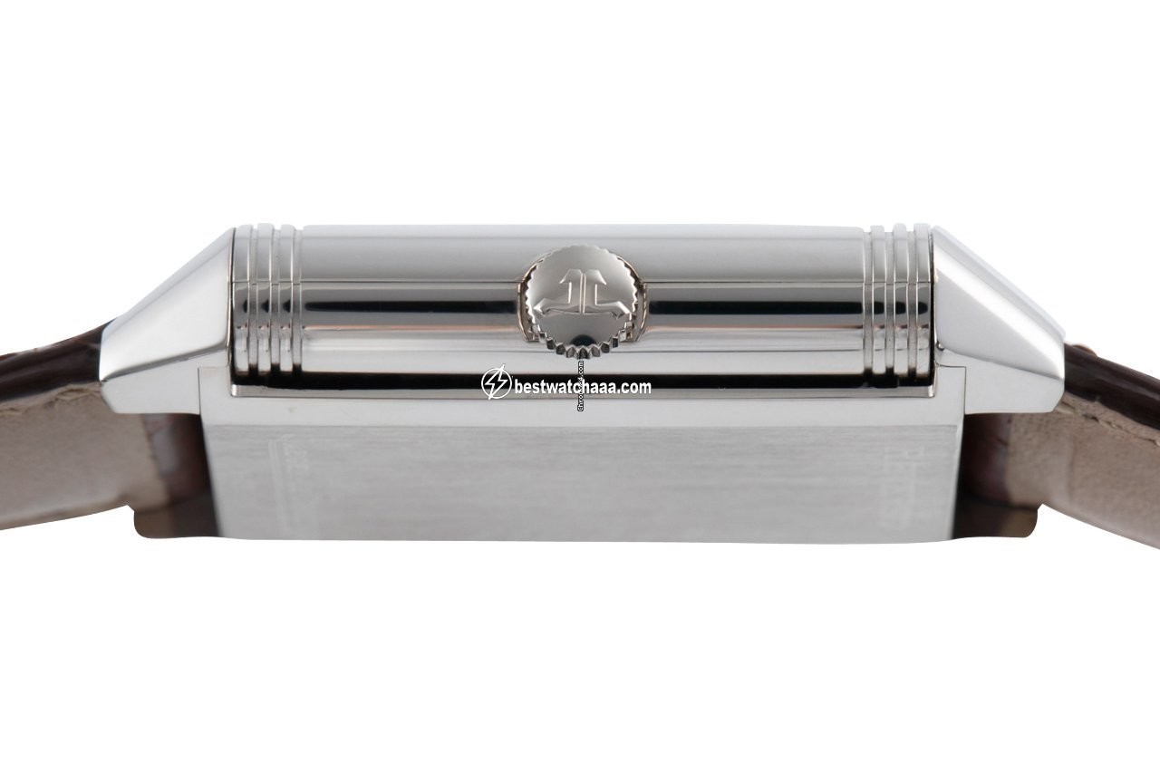 IMG_9081 Jaeger-LeCoultre Reverso Mens watch Unisex Manual winding White gold 270.3.62 Replica 6