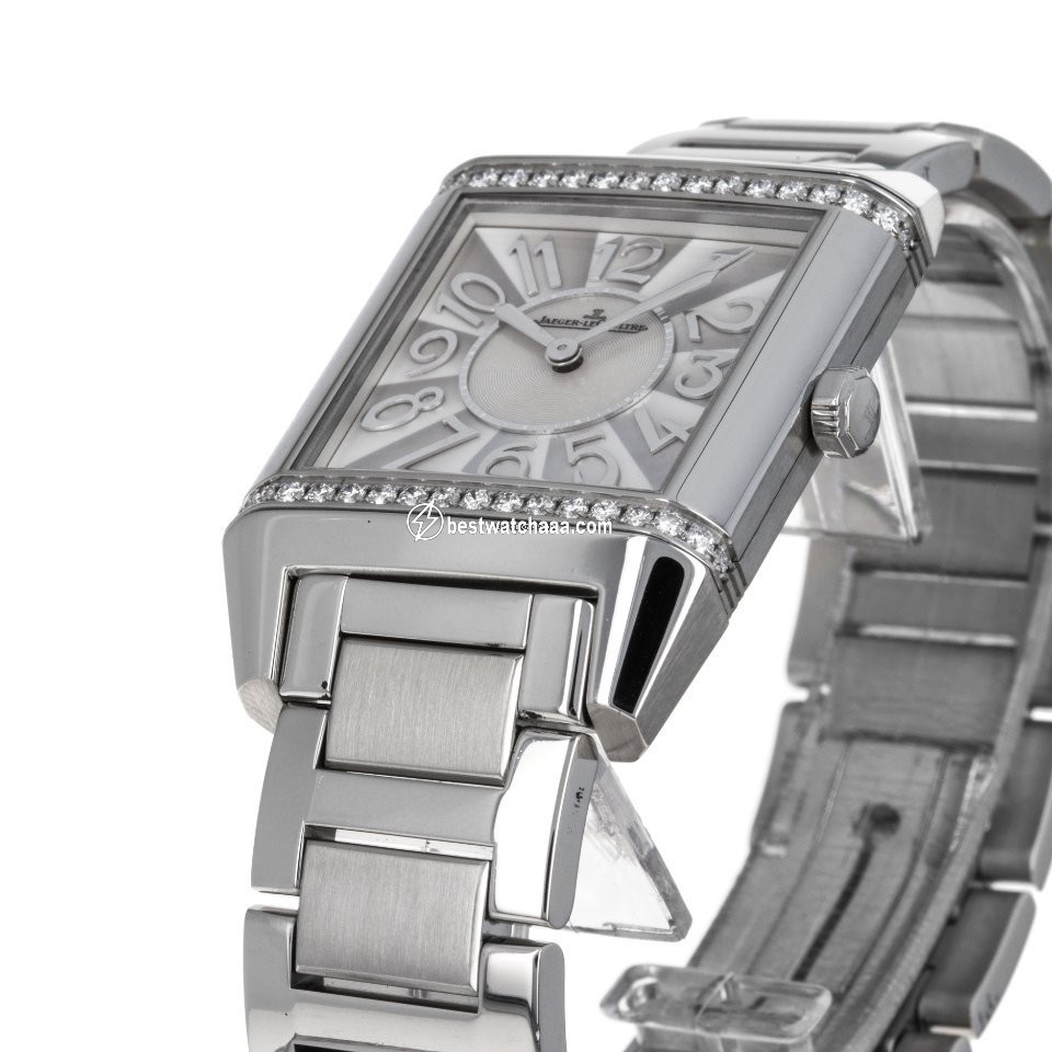 IMG_9081 Jaeger-LeCoultre Reverso Squadra Lady Womens watch Quartz Steel 234.8.47 Replica 6