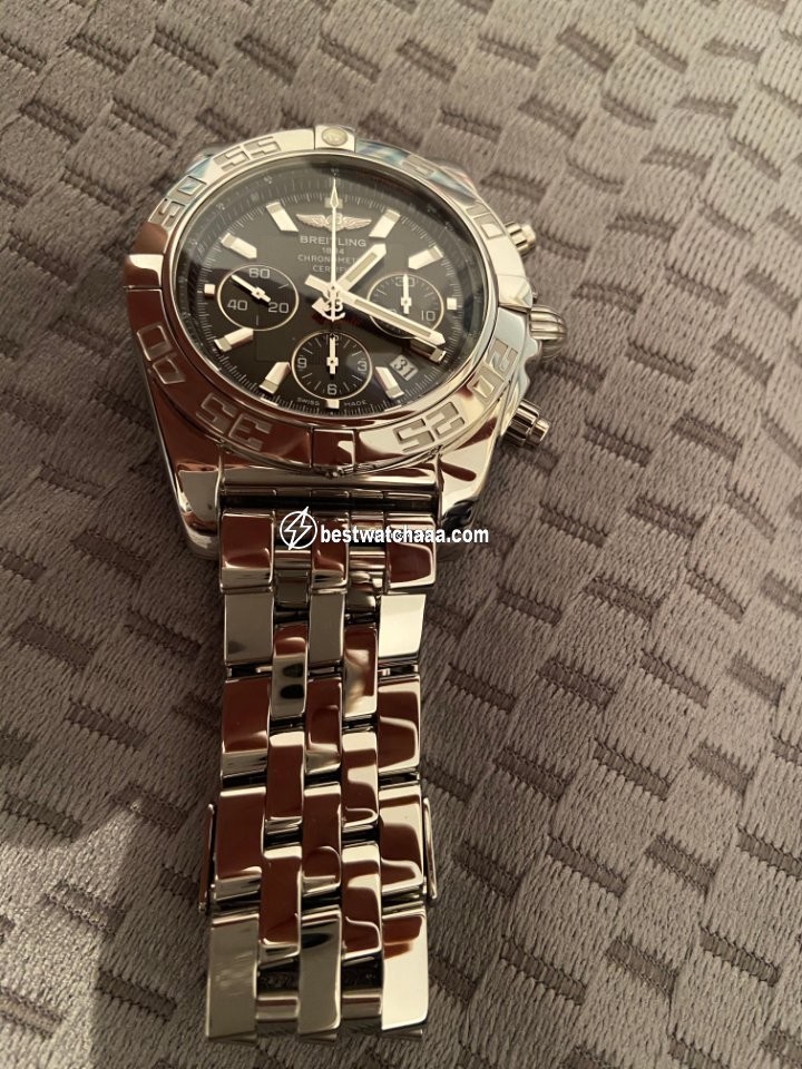 IMG_9081 Breitling Chronomat 44 Mens watch Unisex Automatic Steel AB011012.M524.375A Replica 6