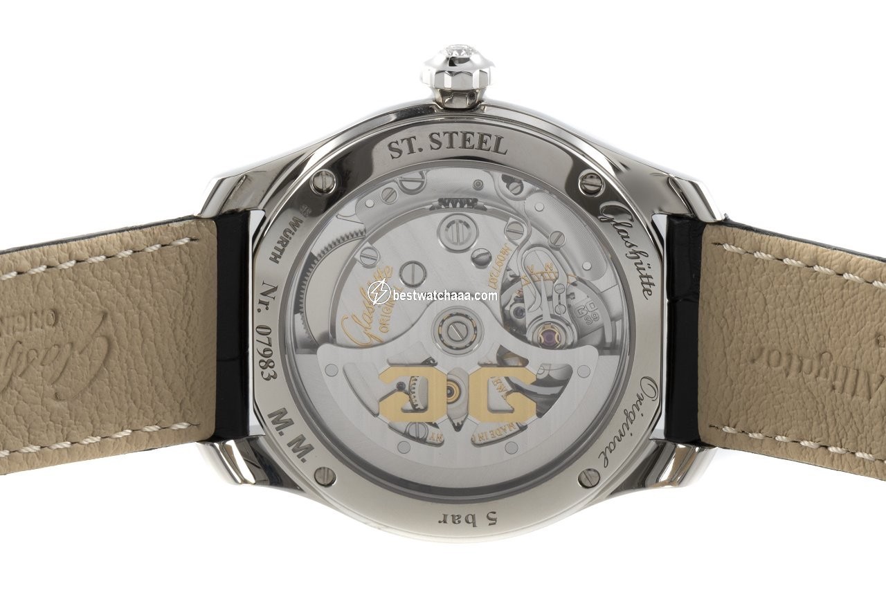 IMG_9081 Glashutte Original Lady Serenade Womens watch Automatic Steel 1-39-22-20-22-44 Replica 6