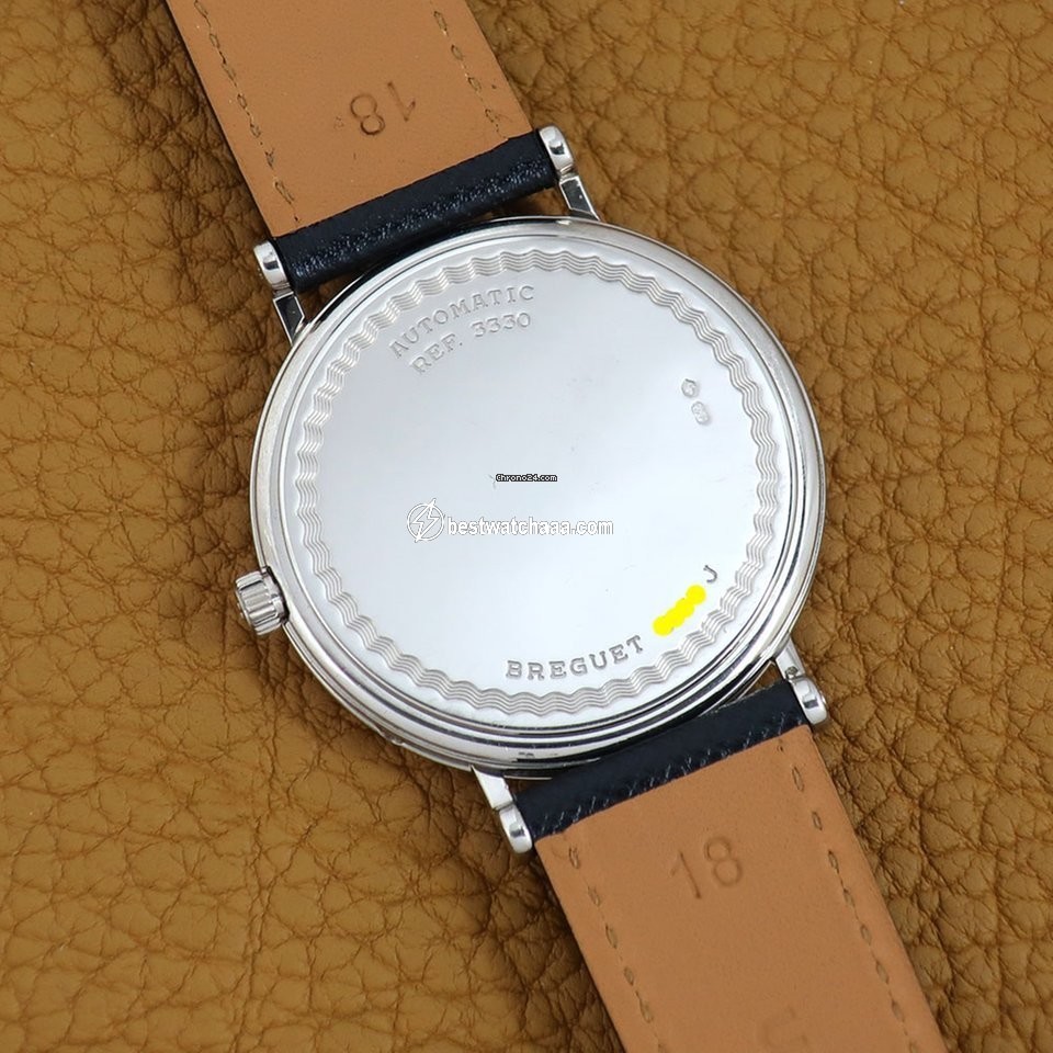 IMG_9081 Breguet Classique Mens watch Unisex Automatic White gold 3330BB 1E 986 Replica 6