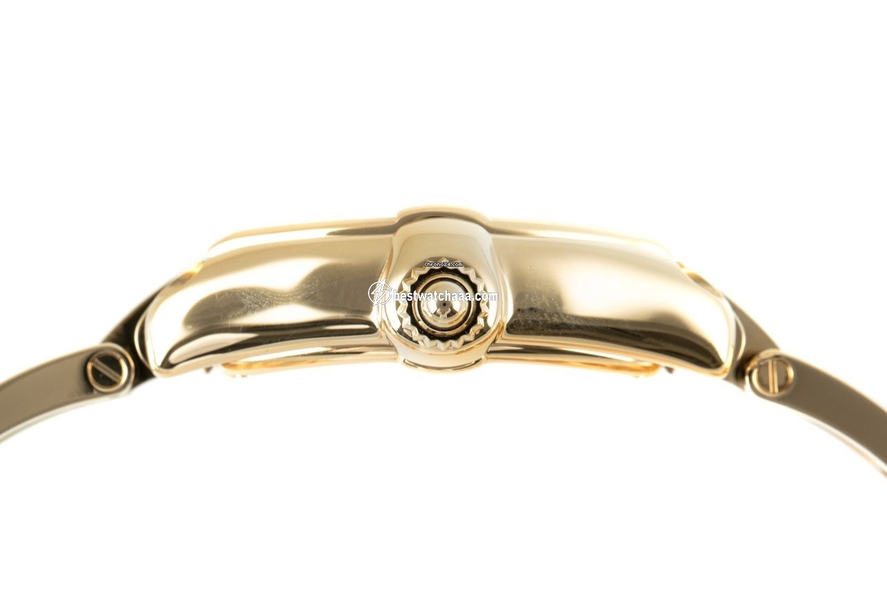 IMG_9081 Cartier Roadster Mens watch Unisex Quartz Yellow gold W62018V1 Replica 6