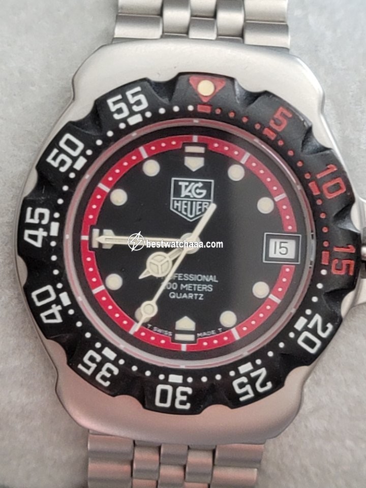 IMG_9081 TAG Heuer Formula 1 Quartz Mens watch Unisex Quartz Steel WA1214 Replica 6