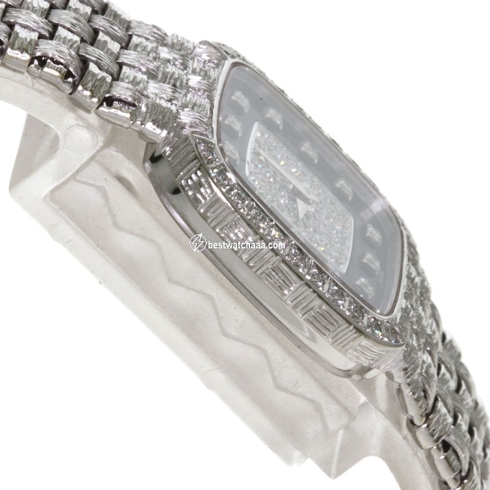 IMG_9081 Vacheron Constantin Womens watch Quartz White gold 12P Replica 6