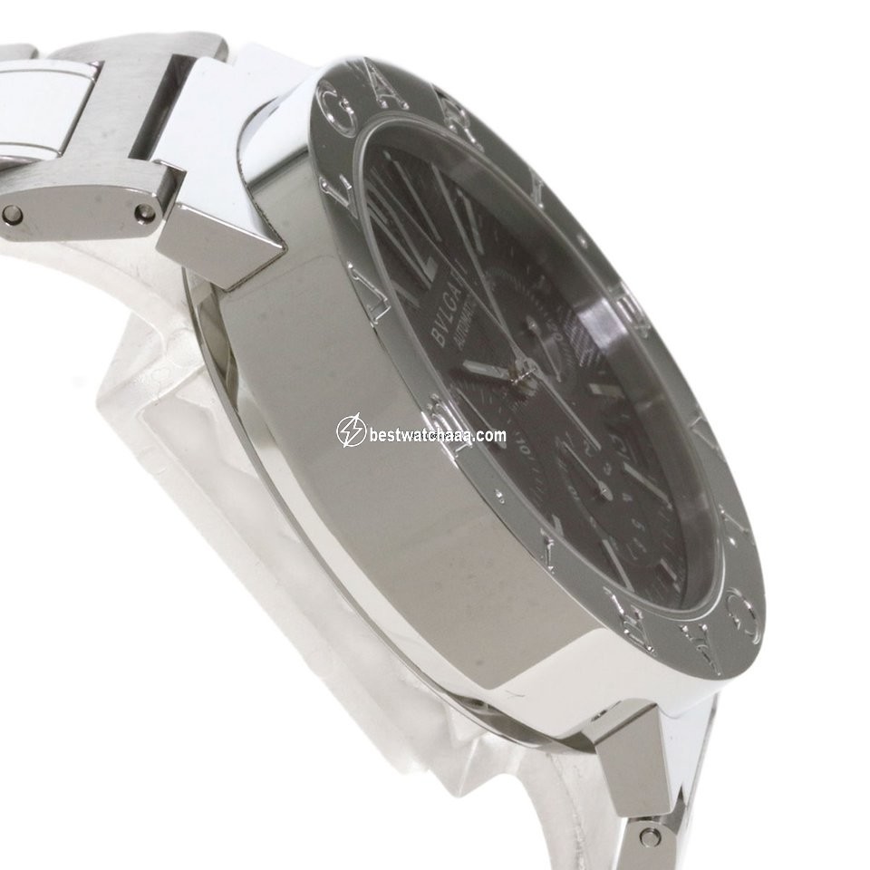 IMG_9081 Bulgari Bulgari Mens watch Unisex Automatic Steel BB38SS DCH N Replica 6