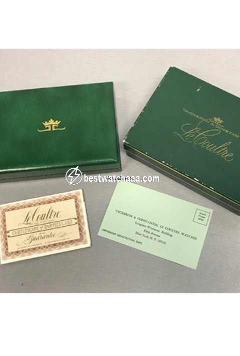 IMG_9081 Jaeger-LeCoultre Mens watch Unisex Manual winding White gold 195-B Replica 6