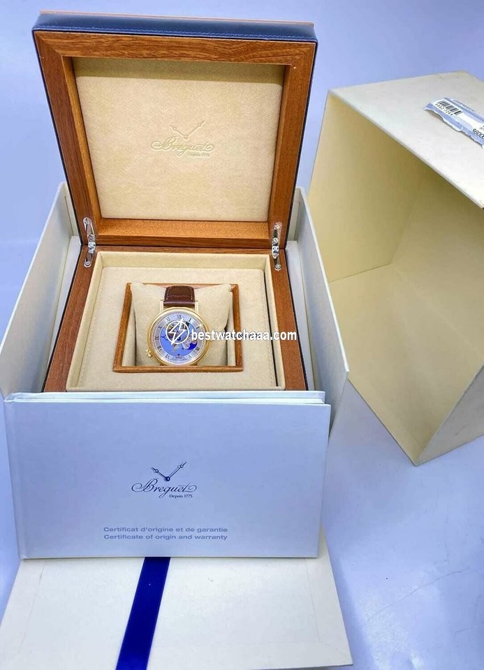 IMG_9081 Breguet Classique Mens watch Unisex Automatic Rose gold 5717BR US 9ZU Replica 6