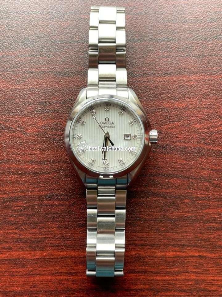 IMG_9081 Omega Seamaster Aqua Terra Womens watch Automatic Steel 231.10.34.20.55.001 Replica 6