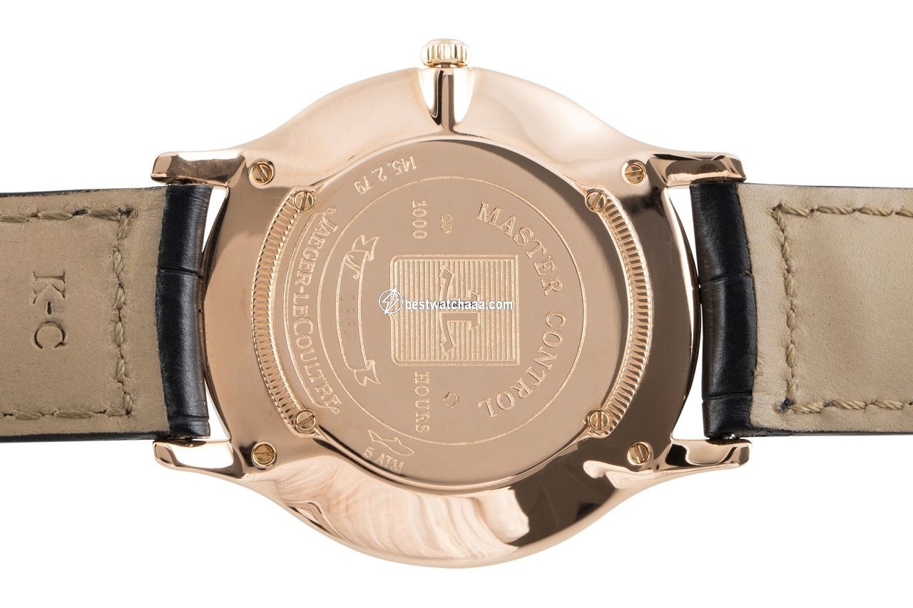 IMG_9081 Jaeger-LeCoultre Master Ultra Thin Mens watch Unisex Manual winding Red gold 145.2.79 Replica 6