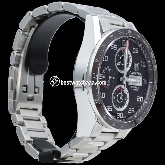 IMG_9081 TAG Heuer Carrera Calibre 16 Mens watch Unisex Automatic Steel CV2A1S.BA0799 Replica 6