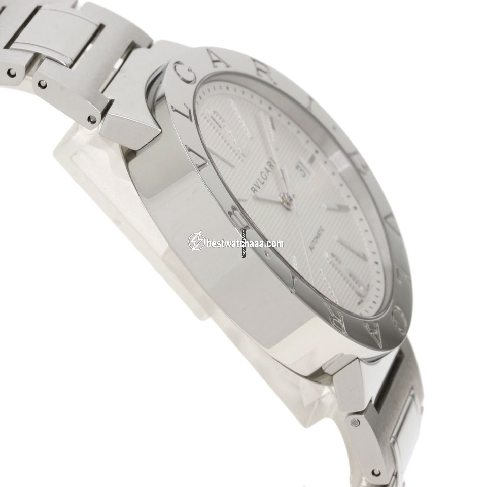 IMG_9081 Bulgari Bulgari Mens watch Unisex Automatic Steel BB42WSSD N Replica 6