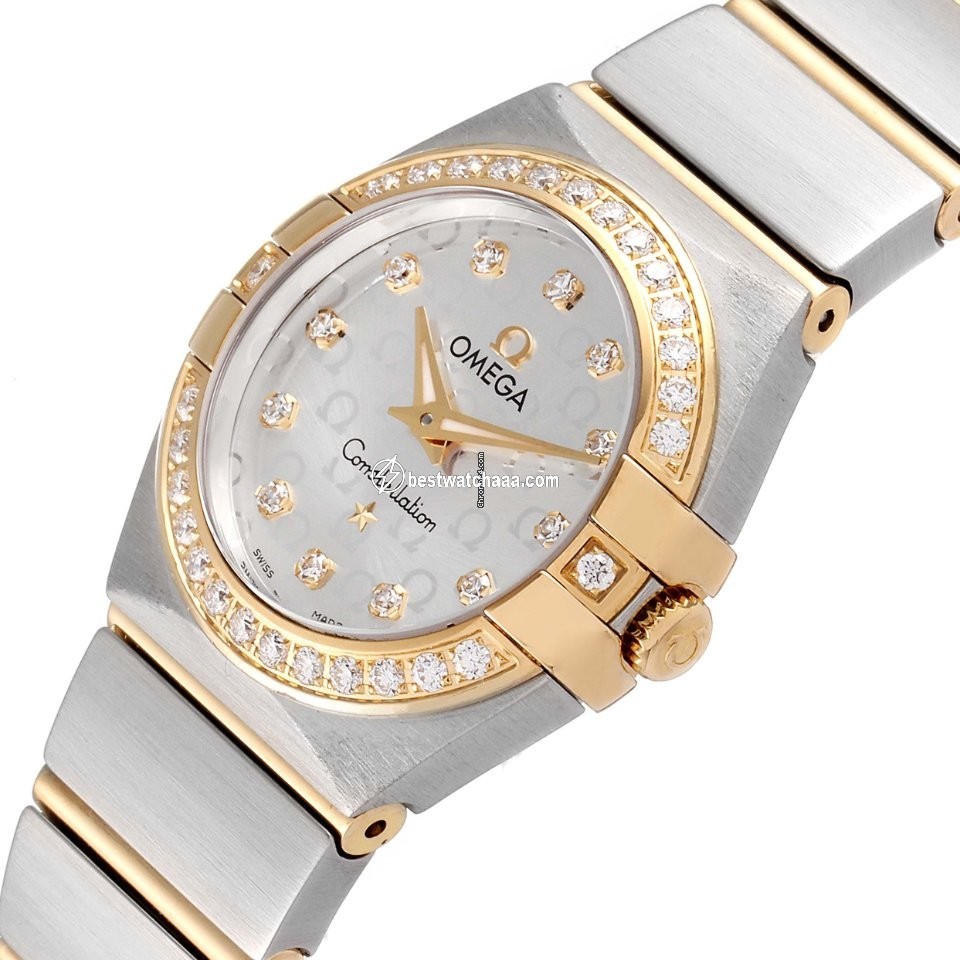 IMG_9081 Omega Constellation Quartz Womens watch Quartz Steel 123.25.24.60.52.001 Replica 6