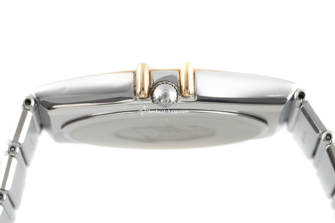 IMG_9081 Omega Constellation Day-Date Mens watch Unisex Quartz Gold Steel 396.1070 Replica 6