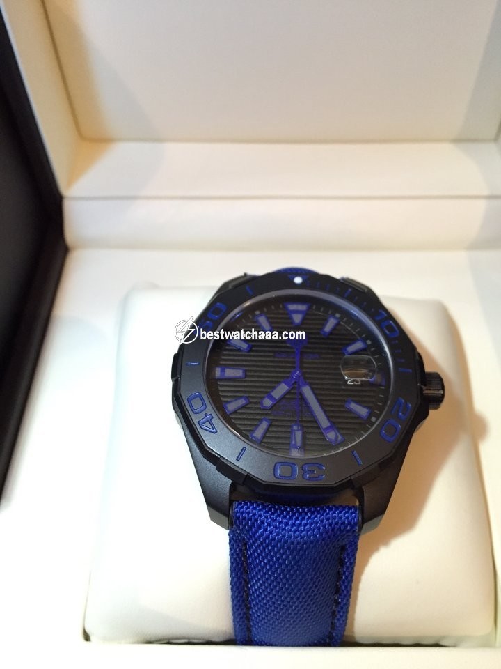 IMG_9081 TAG Heuer Aquaracer 300M Mens watch Unisex Automatic Titanium WAY208BRHH8876 Replica 6