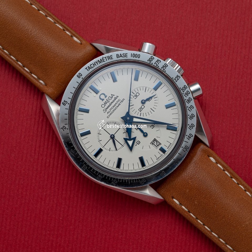 IMG_9081 Omega Speedmaster Broad Arrow Mens watch Unisex Automatic Steel 38512012 Replica 6
