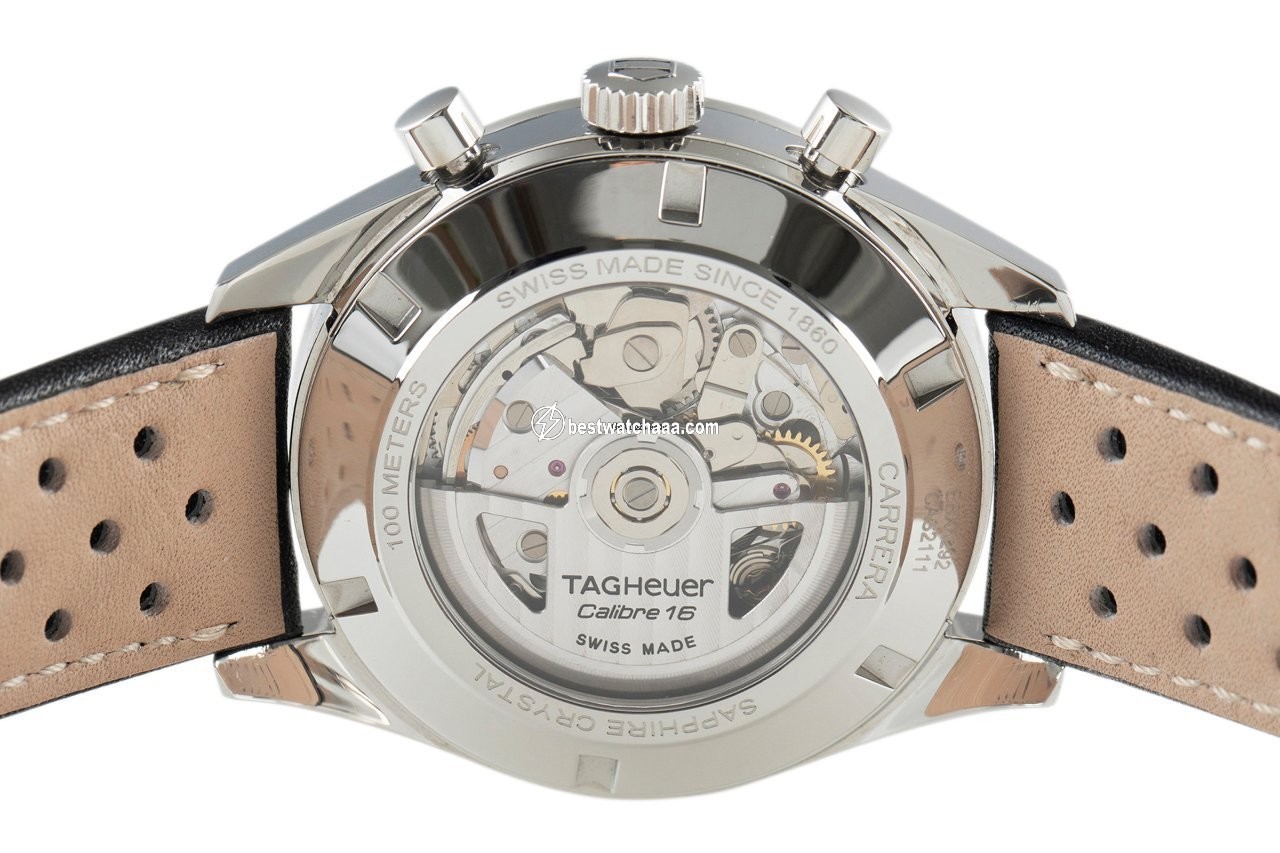 IMG_9081 TAG Heuer Carrera Calibre 16 Mens watch Unisex Automatic Steel CAS2111 Replica 6