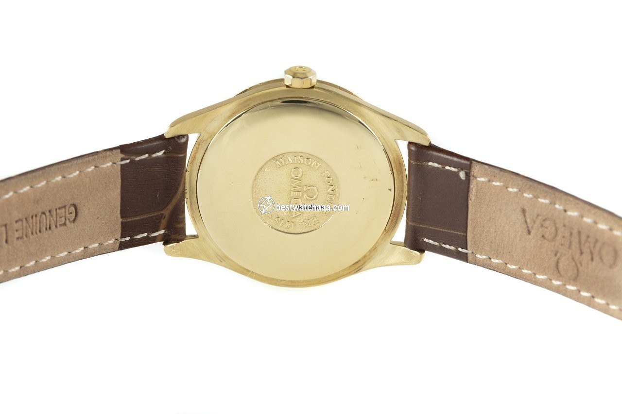 IMG_9081 Omega Speedmaster Mens watch Unisex Automatic Yellow gold 166.0285 Replica 6
