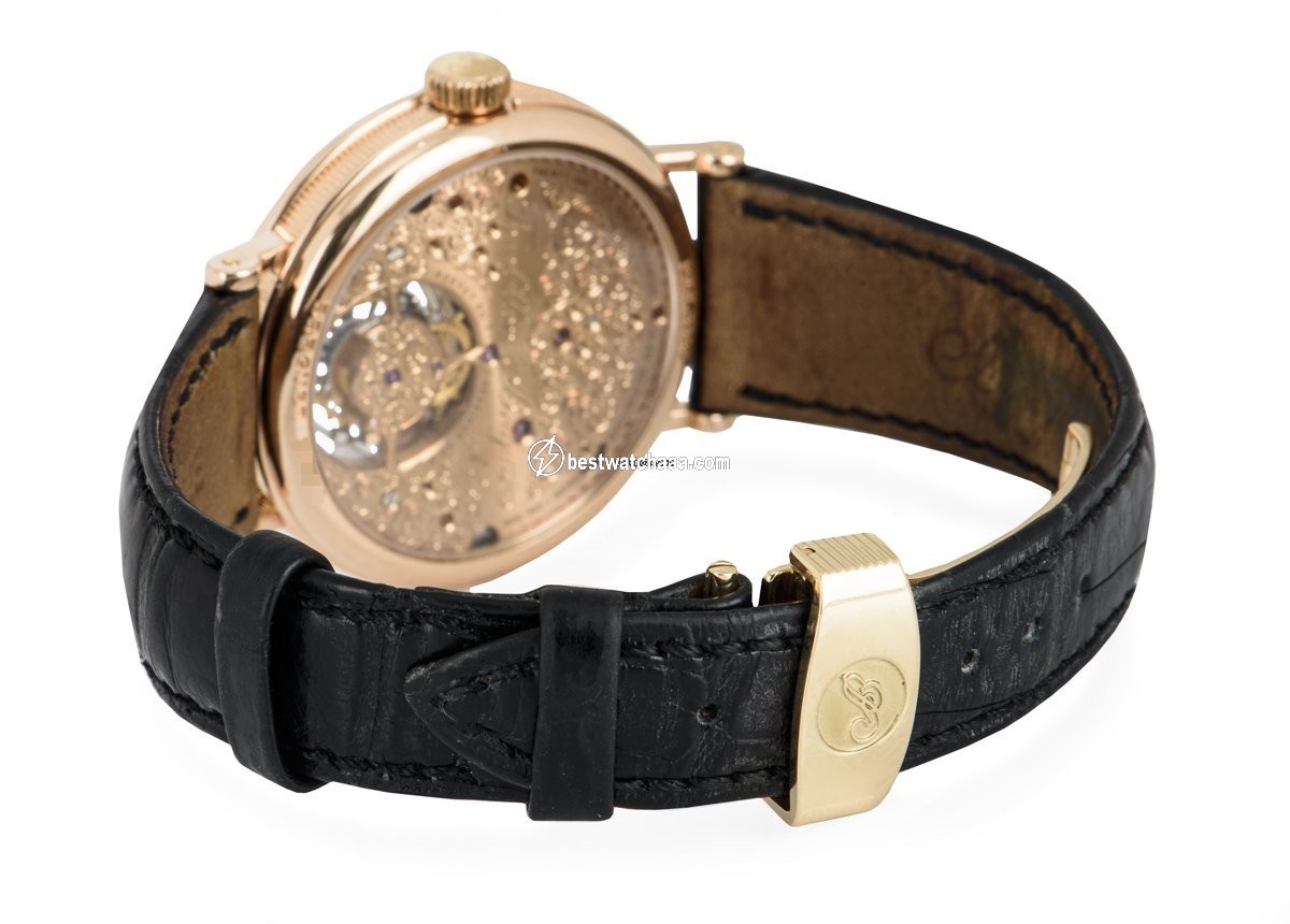 IMG_9081 Breguet Classique Complications Mens watch Unisex Manual winding Rose gold 3357BR 12 986 Replica 6