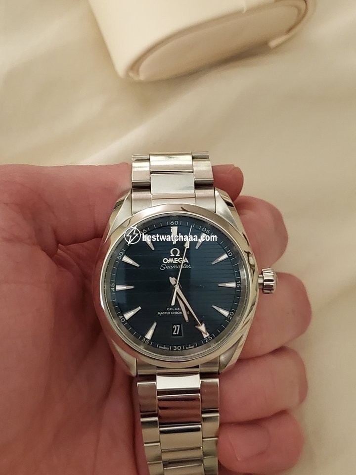 IMG_9081 Omega Seamaster Aqua Terra Mens watch Unisex Automatic Steel 220.10.38.20.03.001 Replica 6