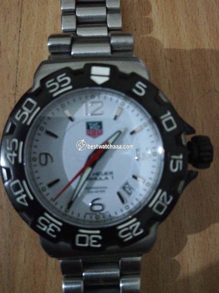IMG_9081 TAG Heuer Formula 1 Quartz Mens watch Unisex Quartz Steel WAC1111 Replica 6