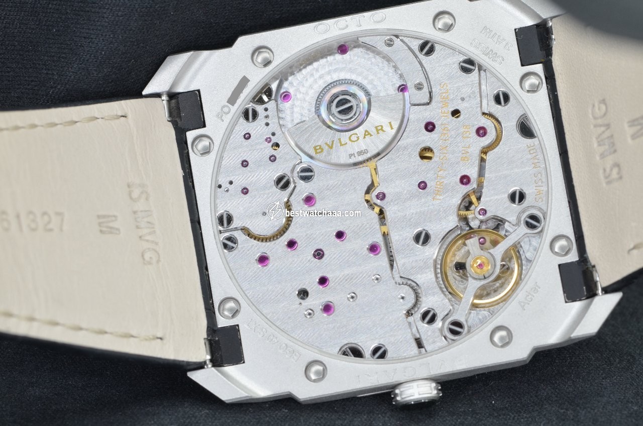 IMG_9081 Bulgari Octo Mens watch Unisex Automatic Steel 103035 BGO40C14SLXTAUTO Replica 6