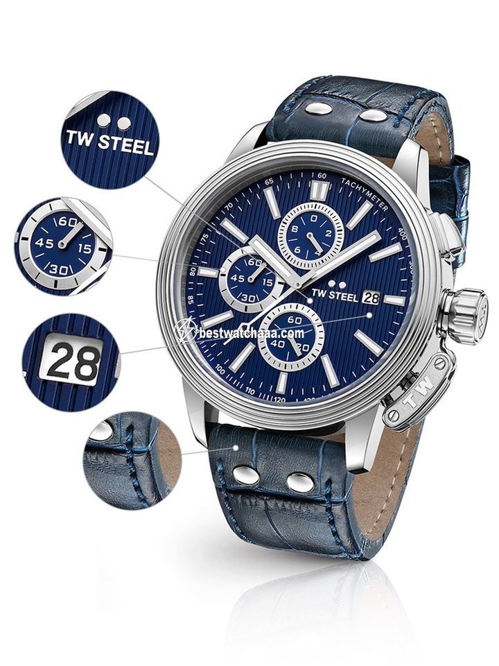 IMG_9081 TW Steel Mens watch Unisex Quartz Steel CE7008 Replica 6