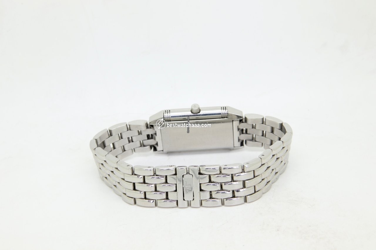 IMG_9081 Jaeger-LeCoultre Reverso Lady Womens watch Quartz Steel 260.8.08 Replica 6