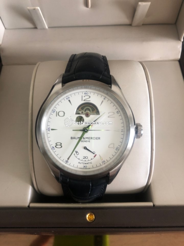 IMG_9081 Baume & Mercier Clifton Mens watch Unisex Automatic Steel M0A10448 Replica 6