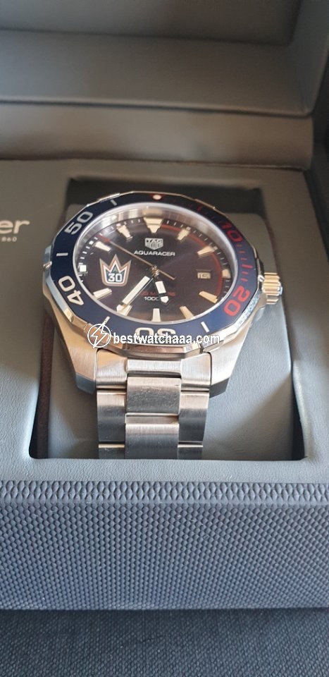 IMG_9081 TAG Heuer Aquaracer Mens watch Unisex Quartz Steel WAY101J Replica 6
