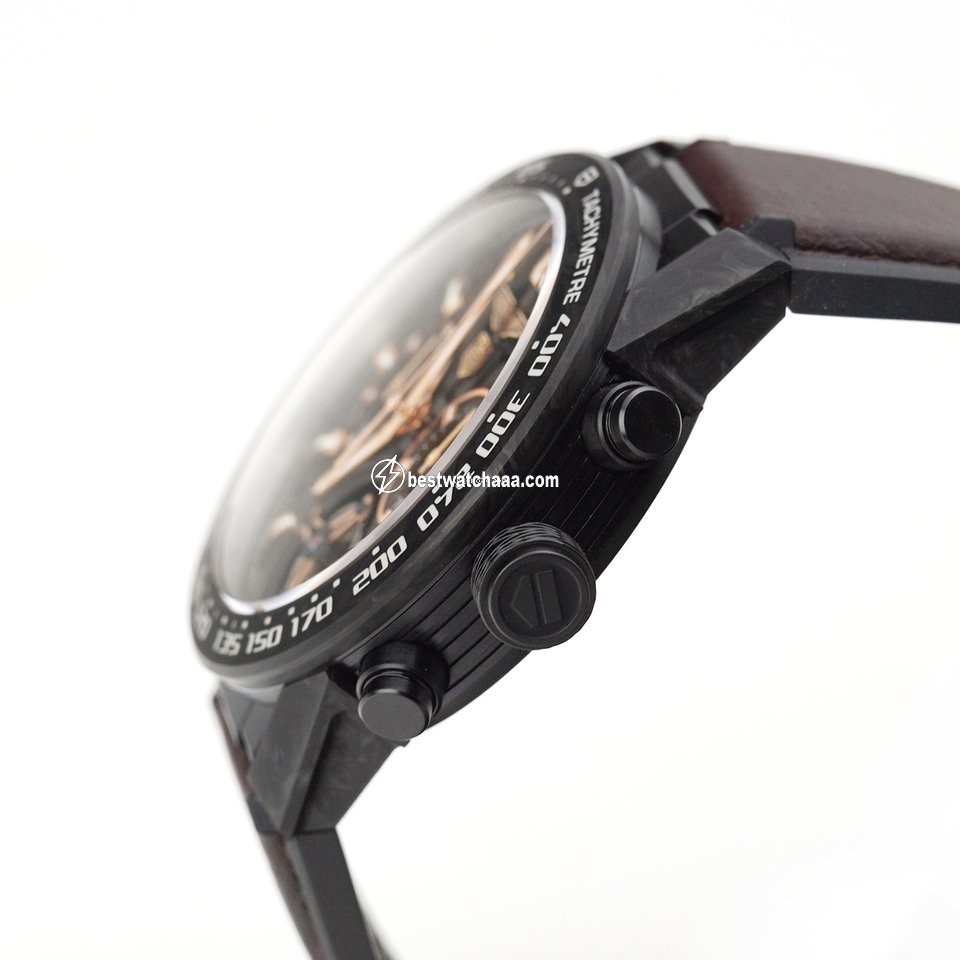 IMG_9081 TAG Heuer Carrera Heuer-02T Mens watch Unisex Automatic Titanium CAR5A8E.FT6181 Replica 6