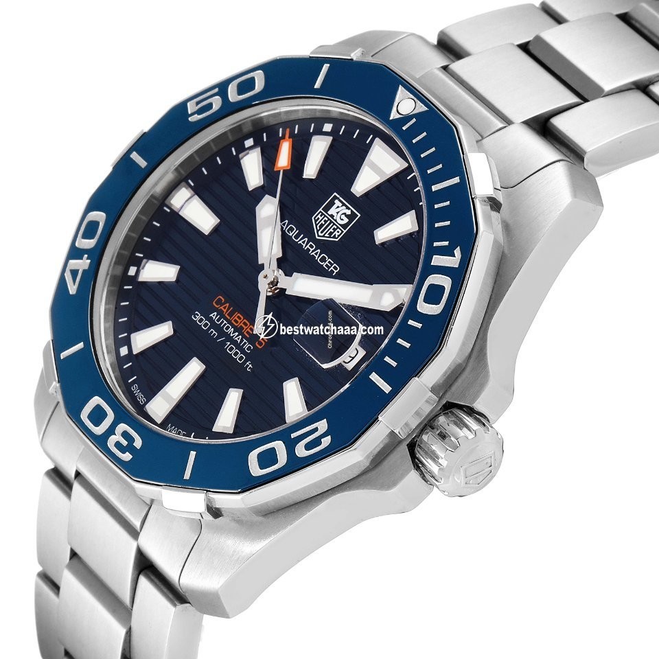 IMG_9081 TAG Heuer Aquaracer 300M Mens watch Unisex Automatic Steel WAY211C.BA0928 Replica 6