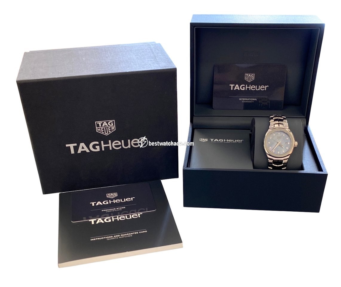 IMG_9081 TAG Heuer Link Lady Womens watch Quartz Steel WBC1313.BA0600 Replica 6