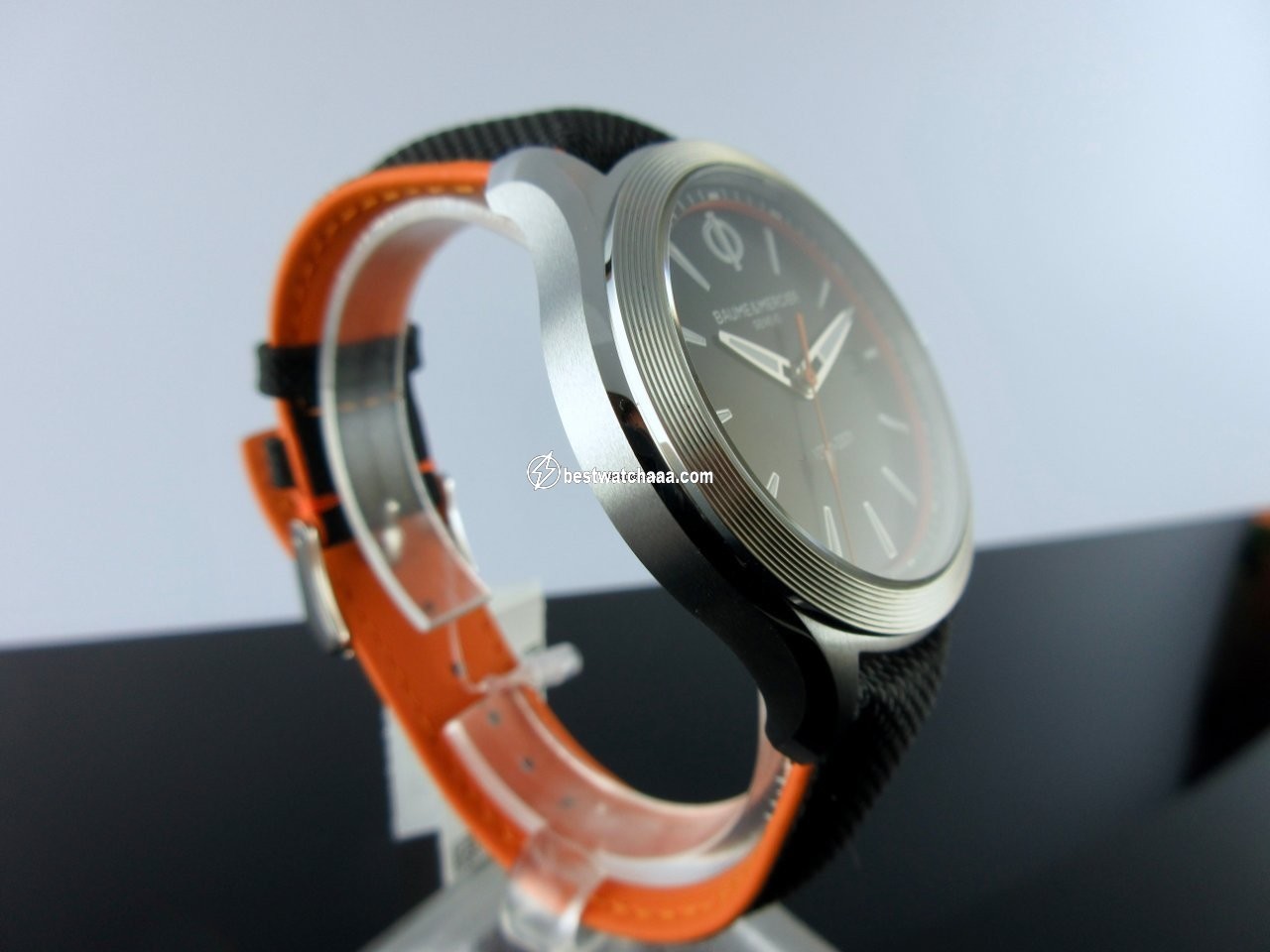 IMG_9081 Baume & Mercier Clifton Mens watch Unisex Quartz Steel MOA10411 Replica 6