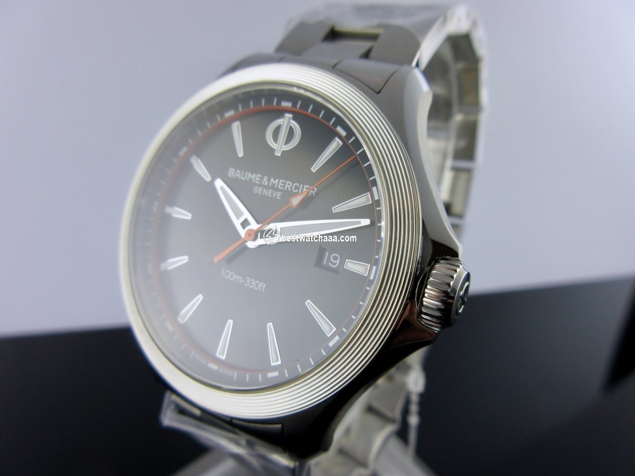 IMG_9081 Baume & Mercier Clifton Mens watch Unisex Quartz Steel MOA10412 Replica 6