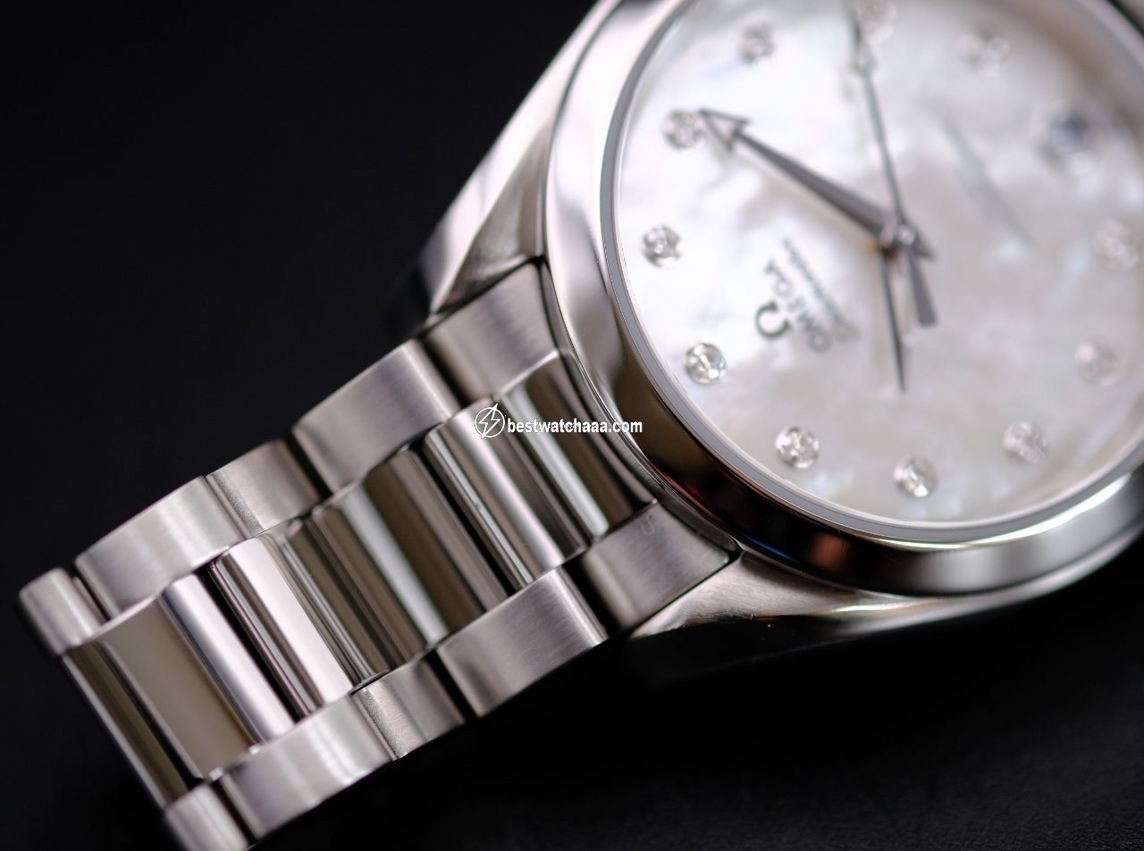 IMG_9081 Omega Seamaster Aqua Terra Womens watch Automatic Steel 220.10.34.20.55.001 Replica 6
