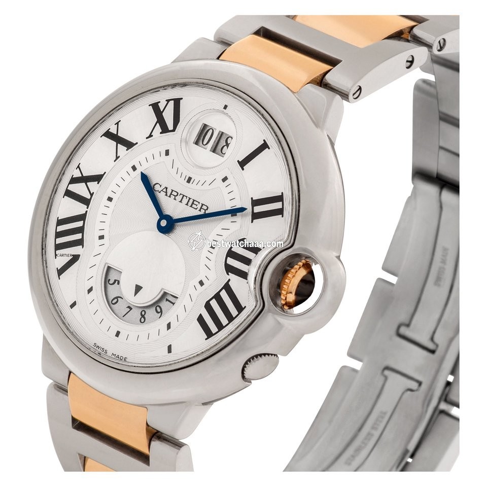 IMG_9081 Cartier Ballon Bleu 42mm Mens watch Unisex Quartz W6920027 Replica 6