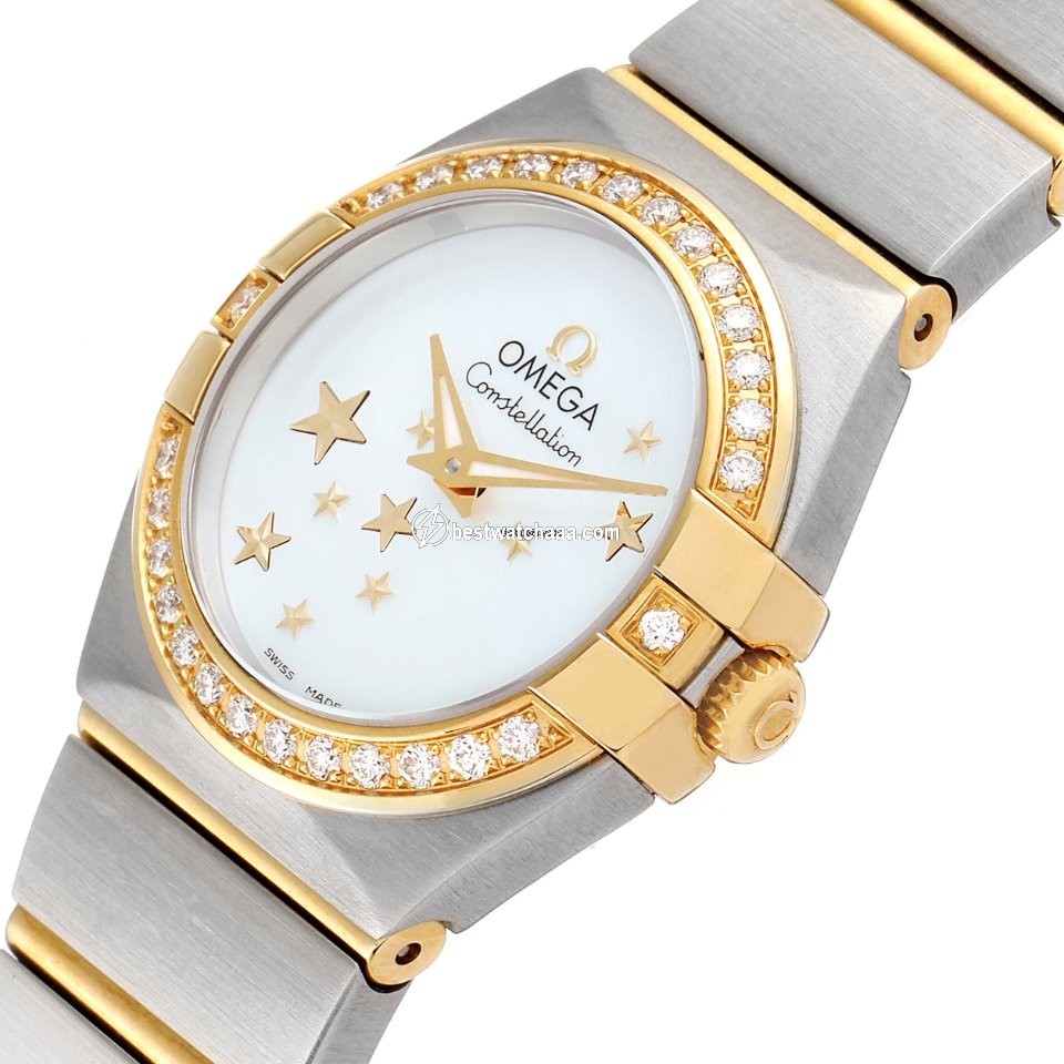 IMG_9081 Omega Constellation Quartz Womens watch Quartz Steel 123.25.24.60.05.001 Replica 6