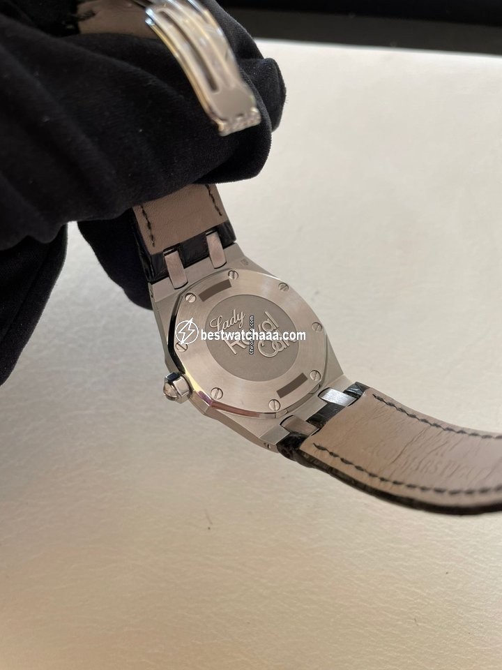 IMG_9081 Audemars Piguet Royal Oak Lady Mens watch Unisex Quartz Steel 67601ST.ZZ.D002CR.01 Replica 6