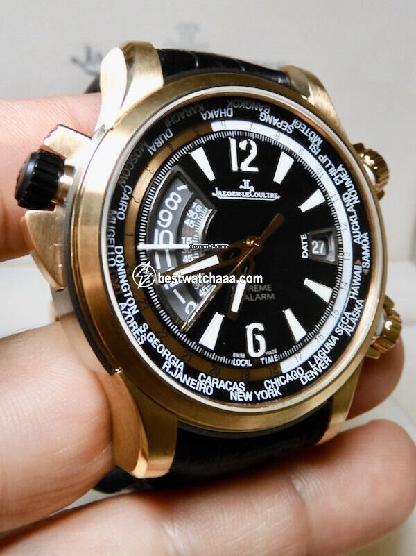 IMG_9081 Jaeger-LeCoultre Master Compressor Extreme W-Alarm Automatic Rose gold Q177244V Replica 6