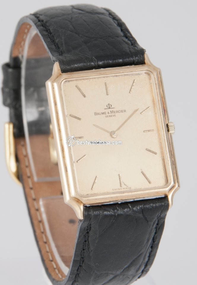 IMG_9081 Baume & Mercier Mens watch Unisex Quartz Yellow gold 17348 Replica 6