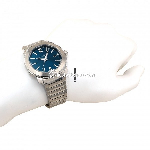 IMG_9081 Bulgari Automatic Steel 102856 OC41C3SSD Replica 6
