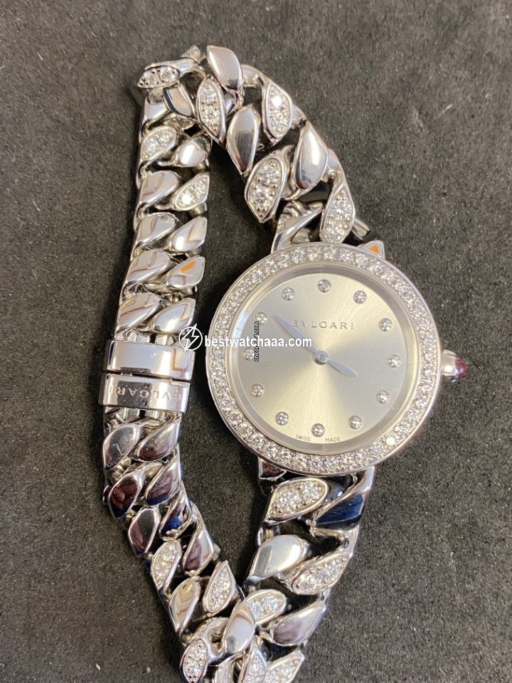 IMG_9081 Bulgari Womens watch Quartz Rose gold 102037 Replica 6