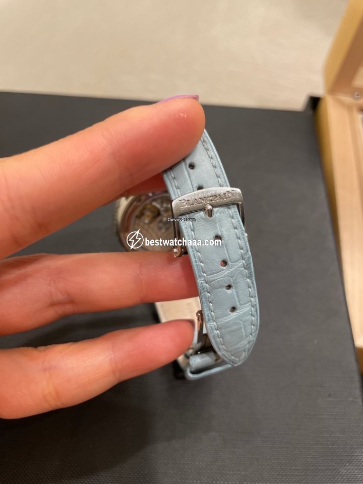 IMG_9081 Blancpain Villeret Womens watch Automatic Steel 3663a-4654-55b Replica 6