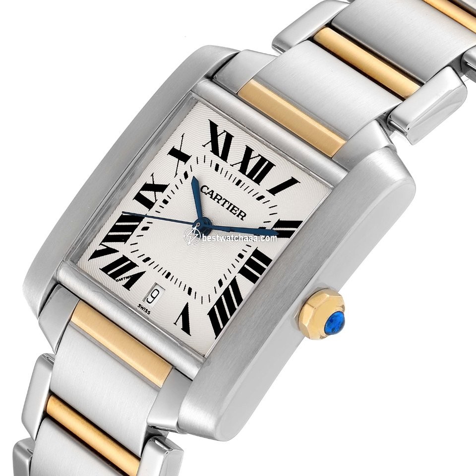 IMG_9081 Cartier Tank Francaise Mens watch Unisex Automatic W51005Q4 Replica 6