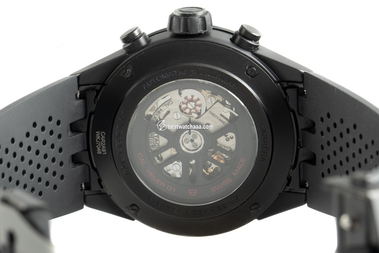 IMG_9081 TAG Heuer Carrera Calibre HEUER 01 Mens watch Unisex Automatic Ceramic CAR2A91 Replica 6