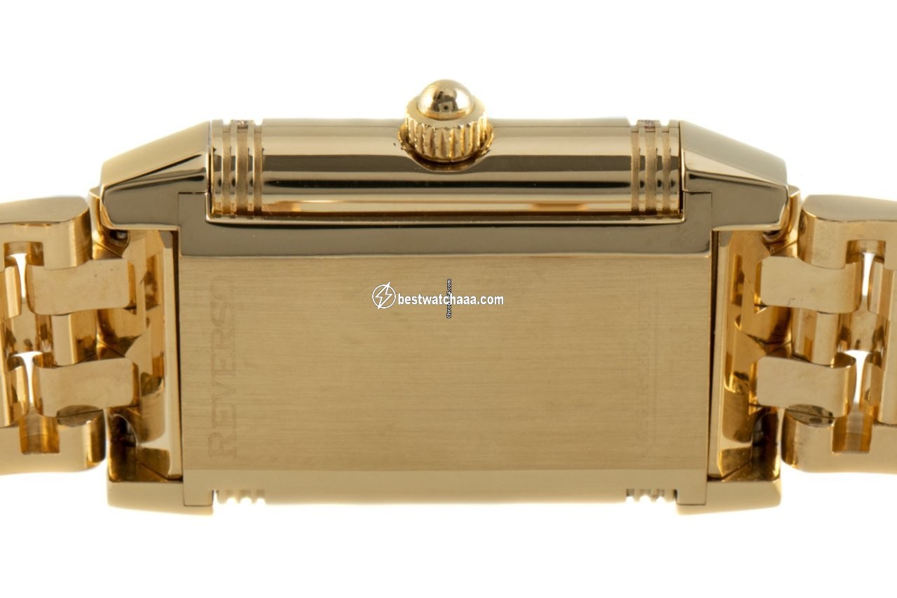 IMG_9081 Jaeger-LeCoultre Reverso Duetto Womens watch Manual winding Yellow gold 266.1.44 Replica 6
