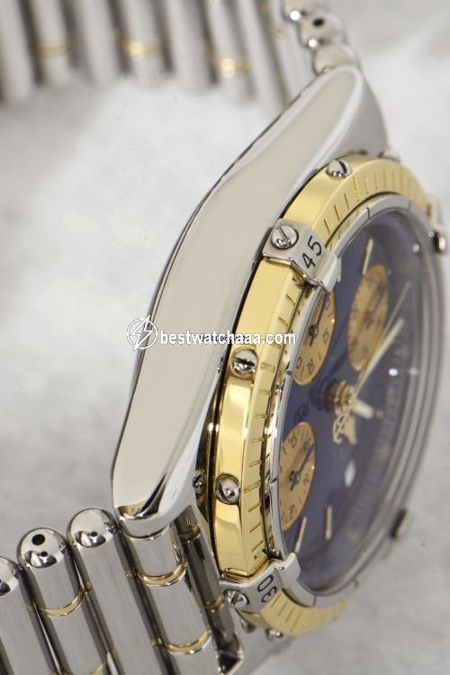 IMG_9081 Breitling Chronomat Mens watch Unisex Automatic Gold Steel D13050 Replica 6